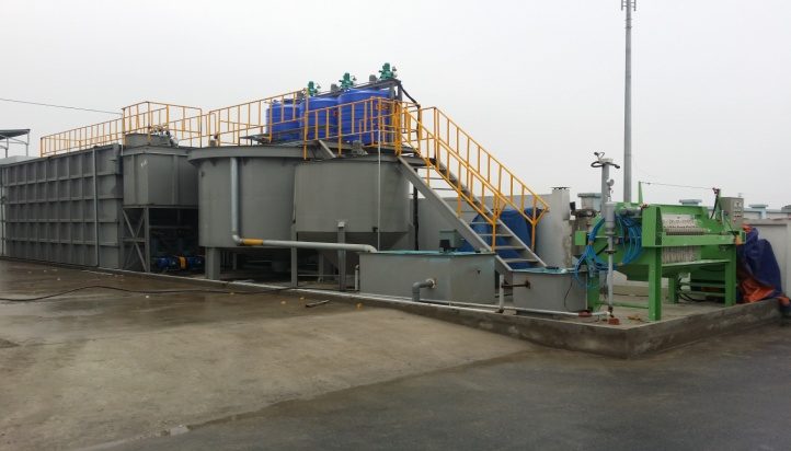 Wastewater treatment plant installed in Vietnam by DS Environmental Plant